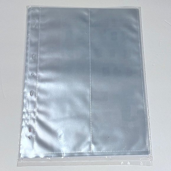 23 Clear File Archival Plus 4x11-1/2 Print (Panoramic) Pages - Picture 2 of 2